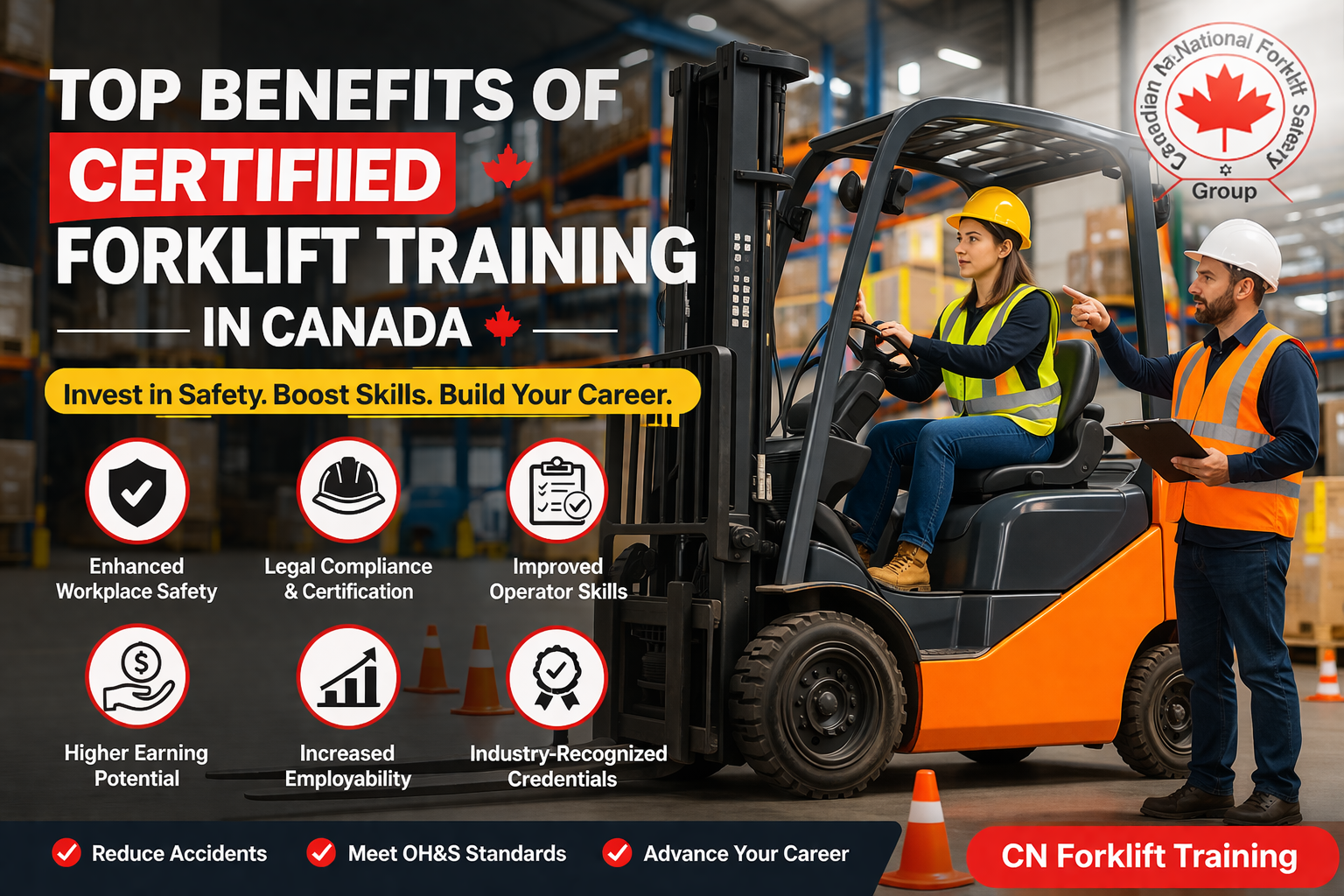 Certified Forklift Training in Canada