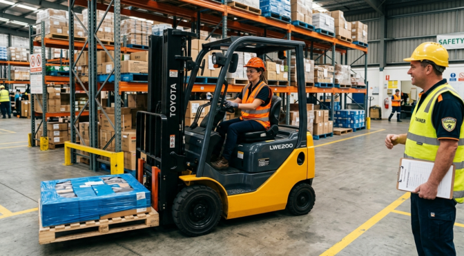 What Is a Counterbalance Forklift Training Course & Why It Matters