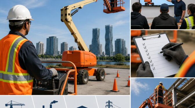 Boom Lift Certification in Mississauga: Industries, Requirements, and What the Training Covers